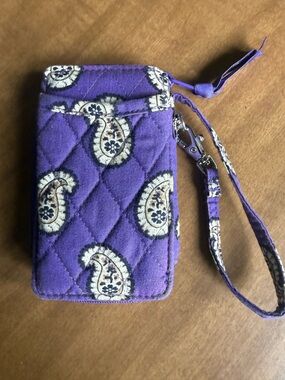 Vera Bradley simply Violet all in one wristlet never used NWOT